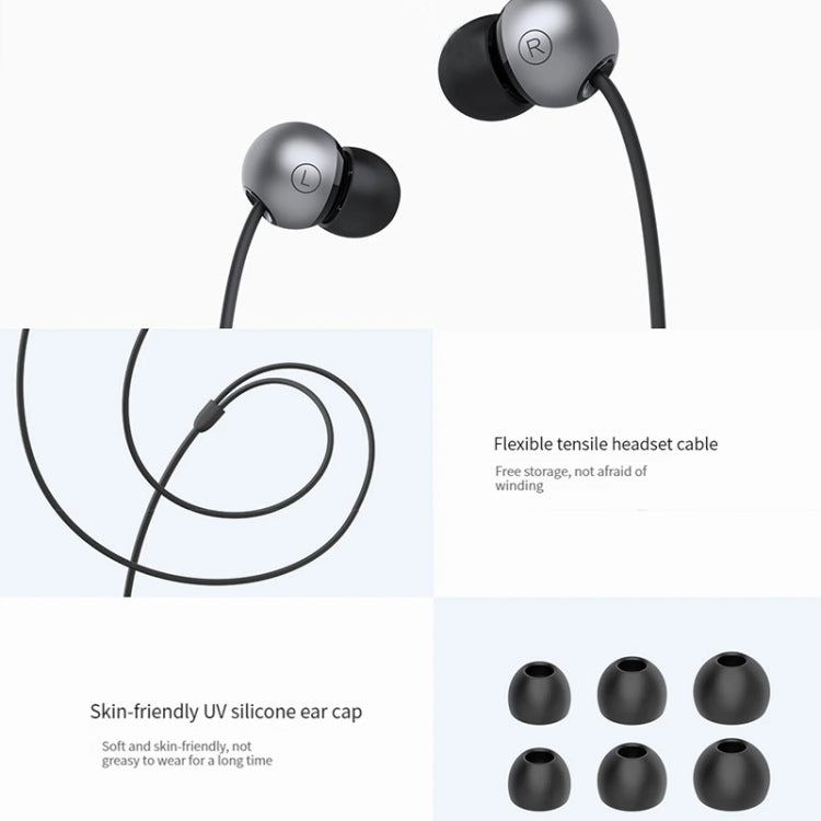 Écouteurs magnétiques super dynamiques d'origine Xiaomi, longueur : 1,28 m, CDTEJ001LS
